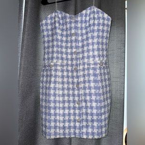 Amanda Uprichard Teagan Dress in Lennox Tweed